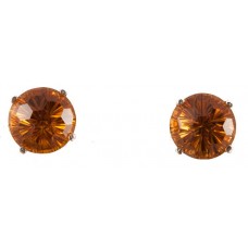 Siberian Gold Quartz Super Nova™ Post Earrings