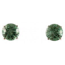 Siberian Green Quartz Super Nova™ Post Earrings