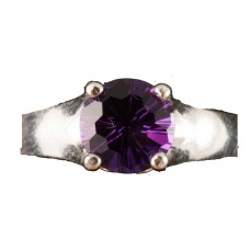 Siberian Purple Quartz Super Nova™ Ring